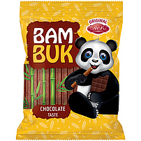Bam-Buk - Gefüllte Gebäckstangen mit Cremefüllung mit Kakaogeschmack 60%
