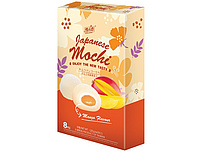 Reiskuchen "Mochi" mit Mango nach japanischer Art