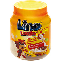 Milch-Haselnuss-Creme "Lino Lada Duo"