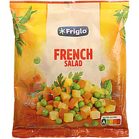 Gemüsemischung "French Salad" aus Kartoffeln, Karotten und Erbsen, tiefgefroren
