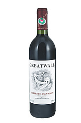 Chinesischer Rotwein "GREAT WALL", 12,5% vol.