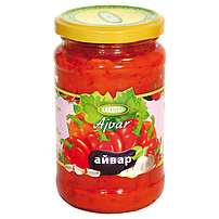 Přípravek z paprik a lilků "Ajvar"