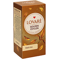 Lovare-Golden Ceylon- Schwarzer Tee aus Ceylon, in Beuteln