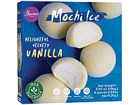 Vanille Eisdessert "Mochi" aus Kokosmilch, tiefgefroren