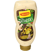 Tartar-Sauce mit Gemüse und Champignons "Sos Tatarski"
