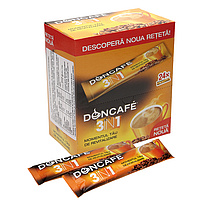 3 in1 Instant Kaffee mit löslichem Kaffee, Zucker und Kaffeeweißer. Aromatisiert