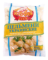 Teigtaschen "Pelmeni Ukrainskie" Fleisch- und Geflügelfleischfüllung