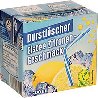 Durstlöscher Eistee Zitrone