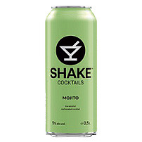 Alkoholarmes Karboniertes Getränk "Shake Cocktails "Mojito", 5% vol.