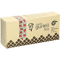 Aromatisierter schwarzer georgischer Tee mit Bergamotte-Geschmack "Gurieli Classic" 25x2g