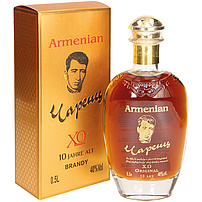 Armenischer Brandy "Charents" 10 Jahre alt 40% vol.