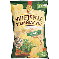 Kartoffelchips mit Dill