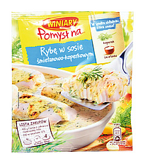 Würzmischung für Fischauflauf in Dill-Sahnesauce.