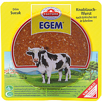 Knoblauchwurst "EGEM" nach türkischer Art in Scheiben