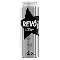 Alkoholarmer Energydrink mit hoher Kohlensäure "Revo" REVOTM "Revo", 8,5 % vol.