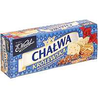 Sesamhalva mit Erdnüssen, aromatisiert.