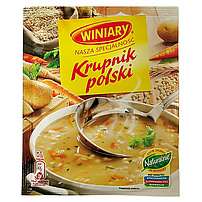 Graupensuppe "Krupnik polski" nach polnischer Art