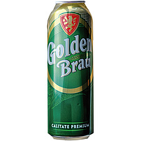 Bier "Golden Brau" Premium. Pasteurisiert, 5,0 % vol.