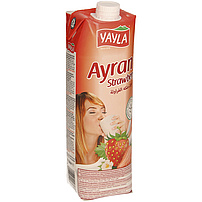 Erfrischungsgetränk "Ayran" mit Erdbeergeschmack