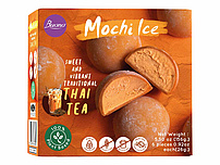 Thai-Tee Eisdessert "Mochi" aus Kokosmilch, tiefgefroren