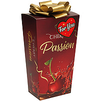 Pralinen mit Kirschen in Alkohol "Cherry Passion". Alkoholhaltig!