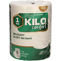 "Kilo confort"-Papierhandtuch, 4-lagig (1 Rolle x 377 Blätter)