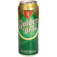 Bier "Golden Brau". Pasteurisiert, 5,0% vol.