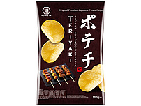 Kartoffelchips mit Teriyaki-Gewürz