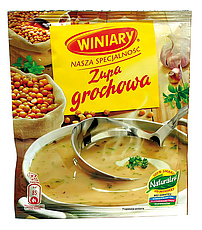 Erbsenceremesuppe "Zupa Grochowa"