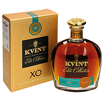 Weinbrand (Brandy) "Kvint" in Geschenkbox / 20 Jahre, 40% vol.