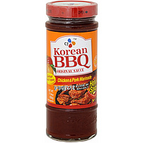 Koreanische BBQ Marinade für Schwein- und Hühnerfleisch, scharf