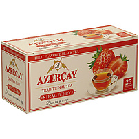 Azercay Aromatisierter schwarzer Tee mit Erdbeergeschmack TB