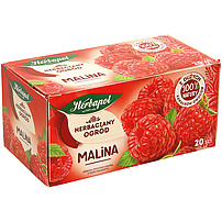 Aromatisierter Früchtetee mit Himbeeren "Malina", 20 x 2,7g