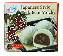 Reiskuchen "Mochi" mit Adzukibohnen nach japanischer Art