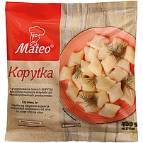 Klößchen nach polnischer Art mit Kartoffelflocken und Weizenmehl, tiefgefroren  "Kopytka"