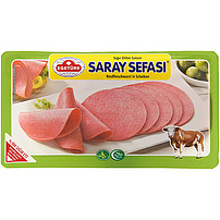 Rinderfleischwurst "SARAY SEFASI" in Scheiben