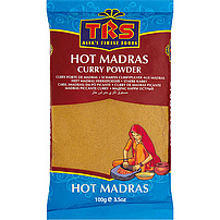 Scharfes Currypulver aus Madras